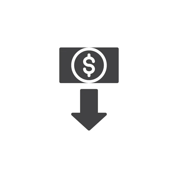 Currency exchange dollar vector icon — Stock Vector