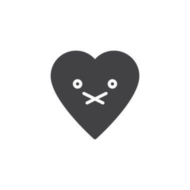 İstersen yüz ifade vektör simgesi