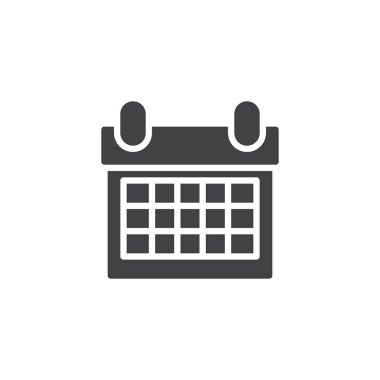 Takvim vektörü simgesi