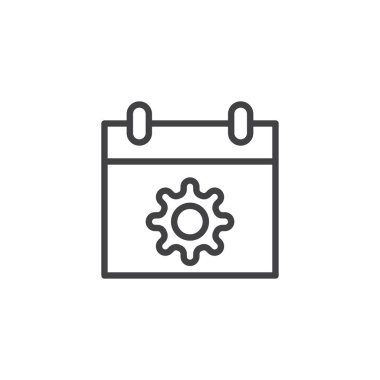 Takvim anahat simgesini planlama