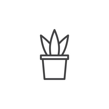 Office bitki anahat simgesini