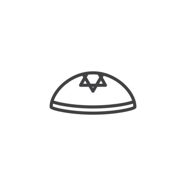 Yahudi Kipa anahat simgesini