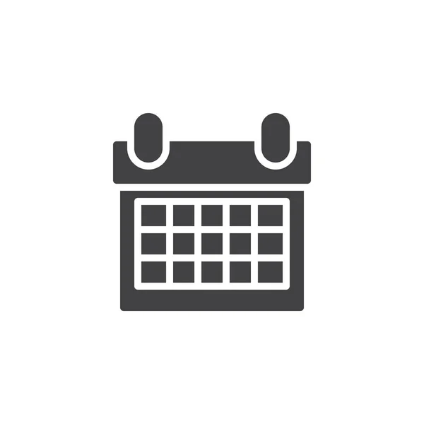 Icona vettoriale calendario — Vettoriale Stock