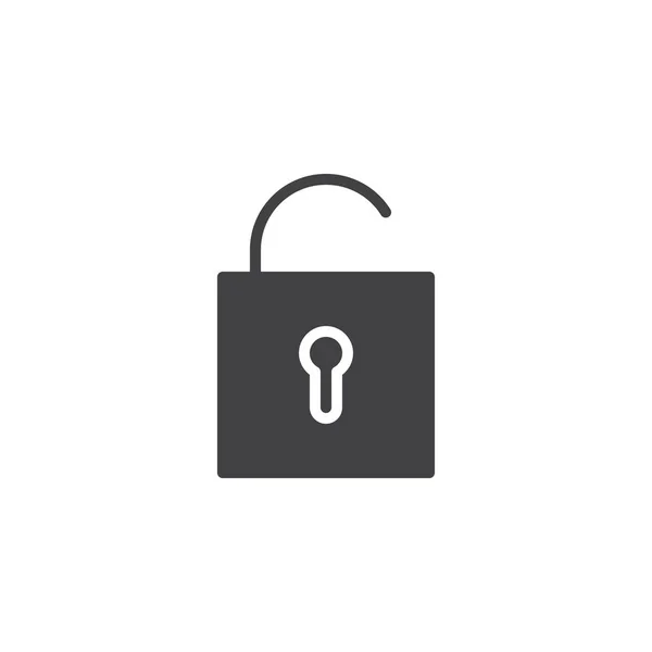 Значок lock open vector — стоковый вектор