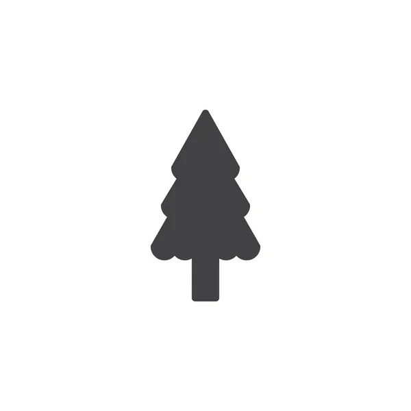 Spruce tree vector icoon — Stockvector