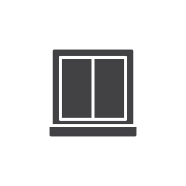 pencere çerçeve vektör simgesi