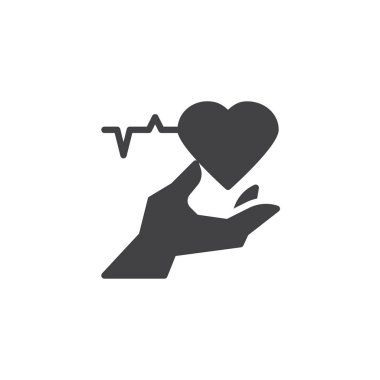 Sağlık sigortası vektör simgesi