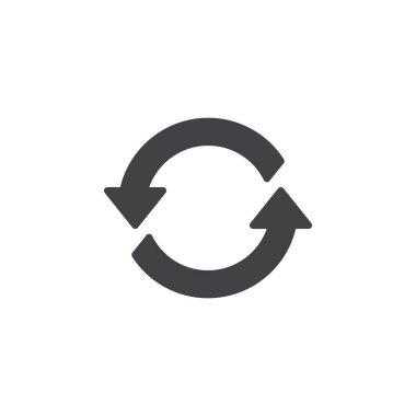 Ok vektör simgesini tazele