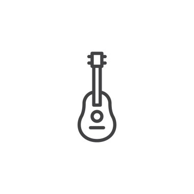 Akustik gitar satırı simgesi