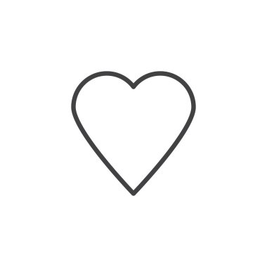 aşk kalp çizgisi simgesi