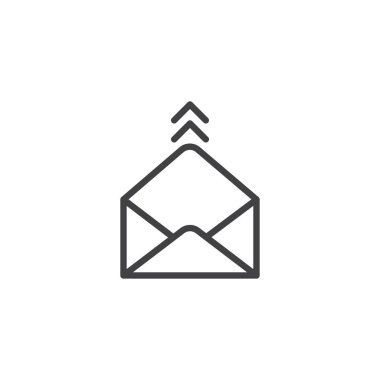 Geri bildirim zarf satırı simgesi