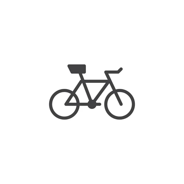 Bisiklet vektör simgesi — Stok Vektör