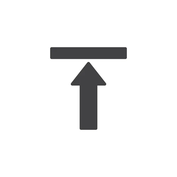 Upload arrow vector icon — Stock Vector