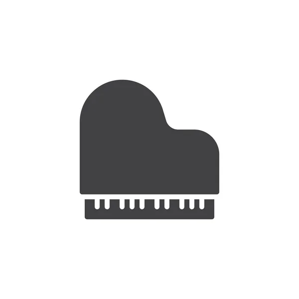 Grand piano vector icon — Stock Vector