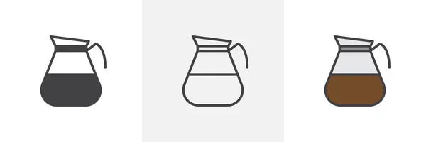 Coffee pot icon — Stock Vector