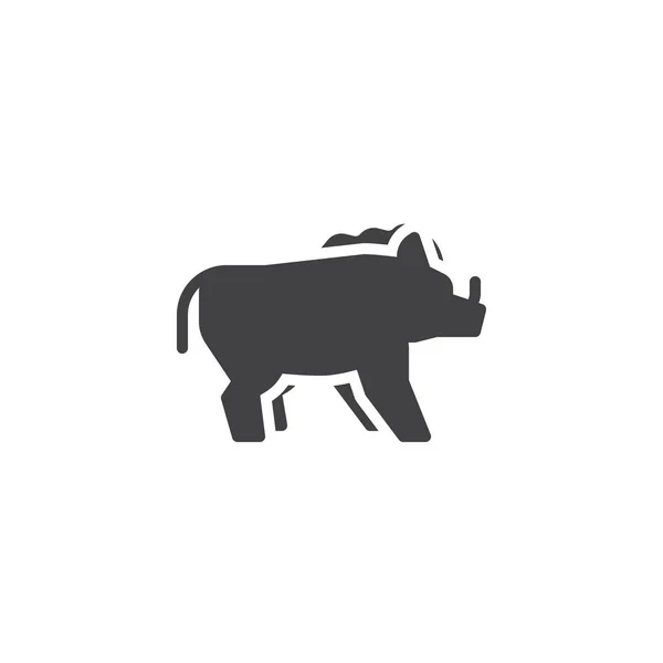 Icono de vector de vista lateral Rhino Vector de stock por ©avicons