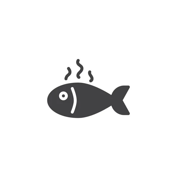 Fisk yngel vektor ikon — Stock vektor