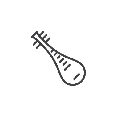 Sitar çizgi simgesi