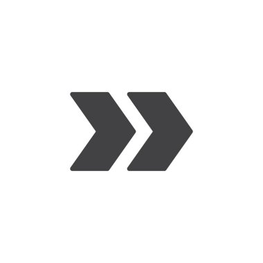 Çift oklar vektör simgesi