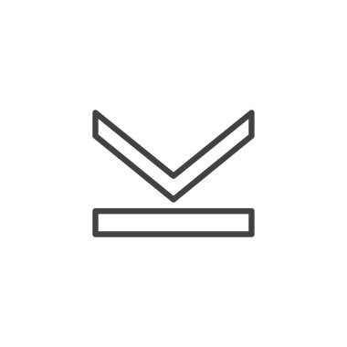 Ok satırı simgesi indir