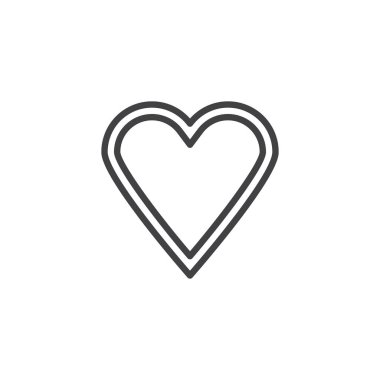 Kalp çizgisi simgesi