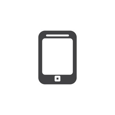 Smartphone, telefon vektörü simgesi