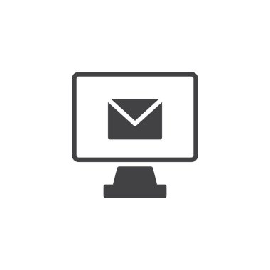 E-posta vektör simgesi ile izlemek