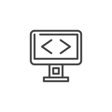 Ekran çizgisi simgesi programlama