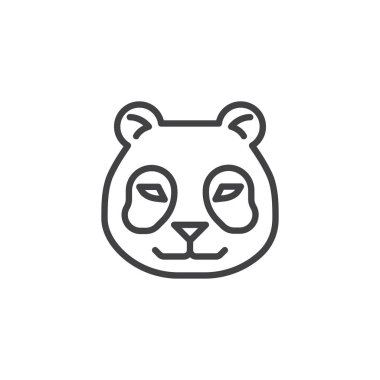 Panda kafa hattı simgesi