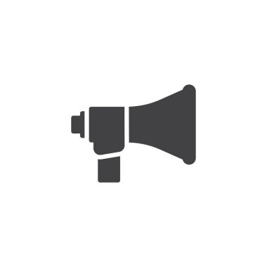 Hoparlör Megafon vektör simgesi