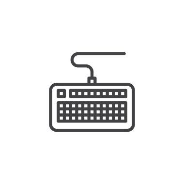 Bilgisayar klavye satırı simgesi