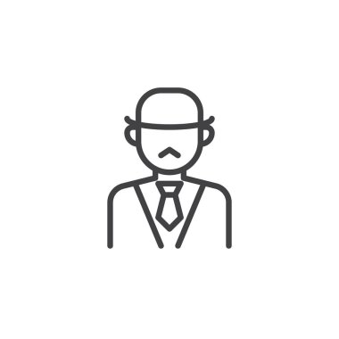 Dedektif adam hattı simgesi