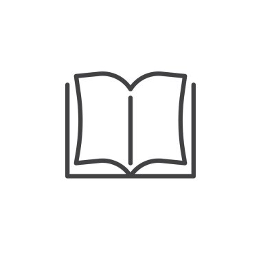 Kitap sayfaları satır simgesini aç