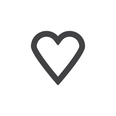 Kalp Vektörü Simgesi