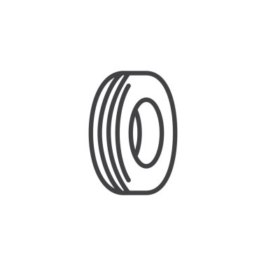 Araba lastiği satırı simgesi