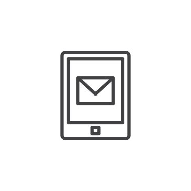 Akıllı telefon ileti satırı simgesi