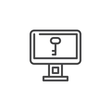 Bilgisayar güvenliği, parola satırı simgesi