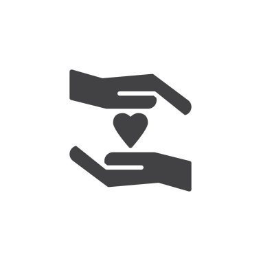 Kalp vektör simgesi-Tamam