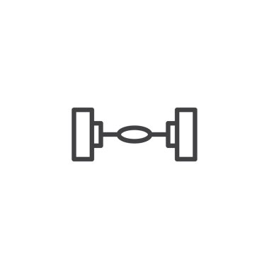 Araba şasi satırı simgesi