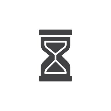 Kum Saati vektör simgesi