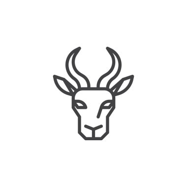 Antilop kafa hattı simgesi