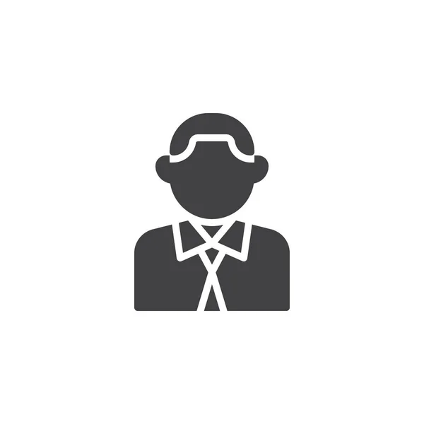 Бізнесмен аватар Векторна іконка — стоковий вектор