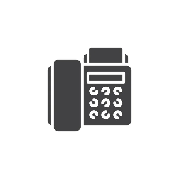 Fax Machine Vector Icon — Stockvector