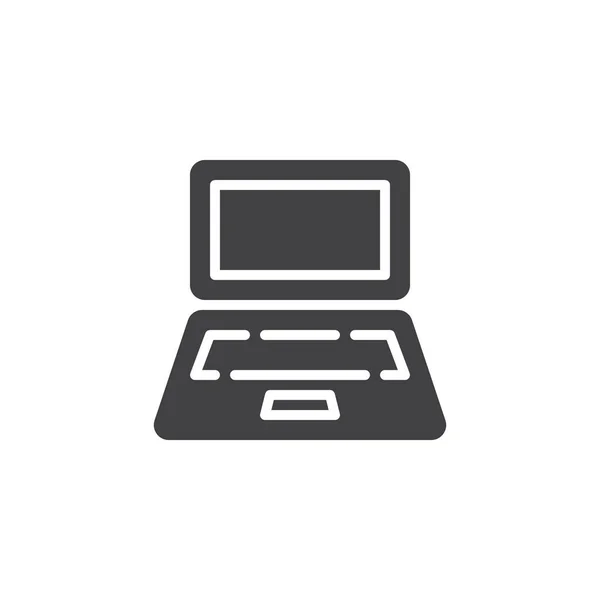 Open Laptop vector icon — Stock Vector