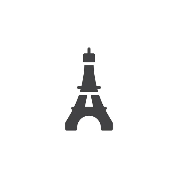 Eiffel Tower vector icon — Stock Vector