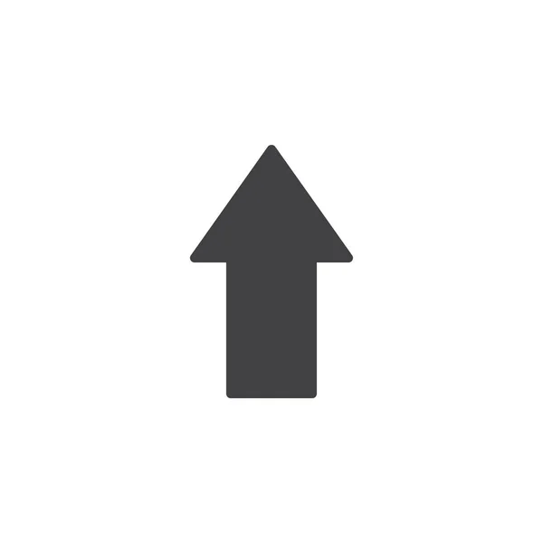 Arrow up ícone vetorial ponto — Vetor de Stock