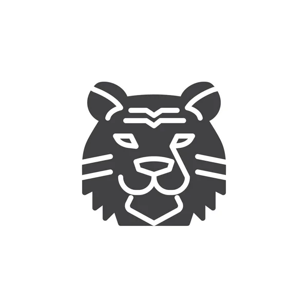 Tiger head vector icon