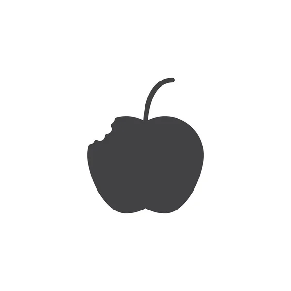 Icono de vector de compost núcleo de Apple — Archivo Imágenes Vectoriales