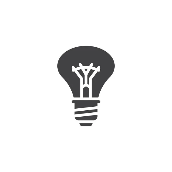 Idee lamp vector pictogram — Stockvector