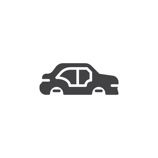 Carrosserie icône vectorielle de réparation de voiture — Image vectorielle